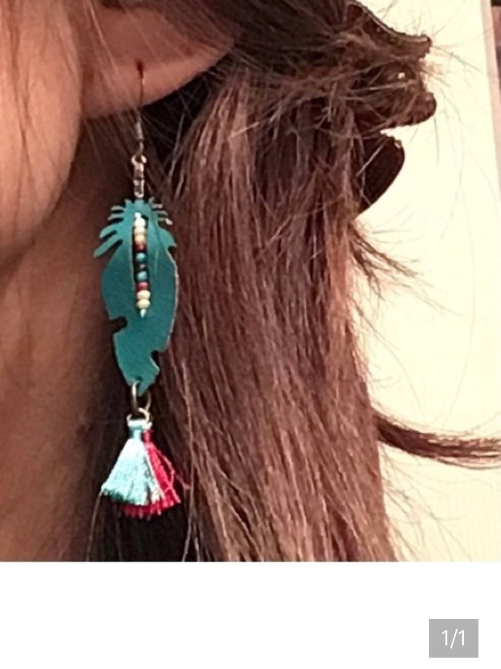 #146 Leather Earring